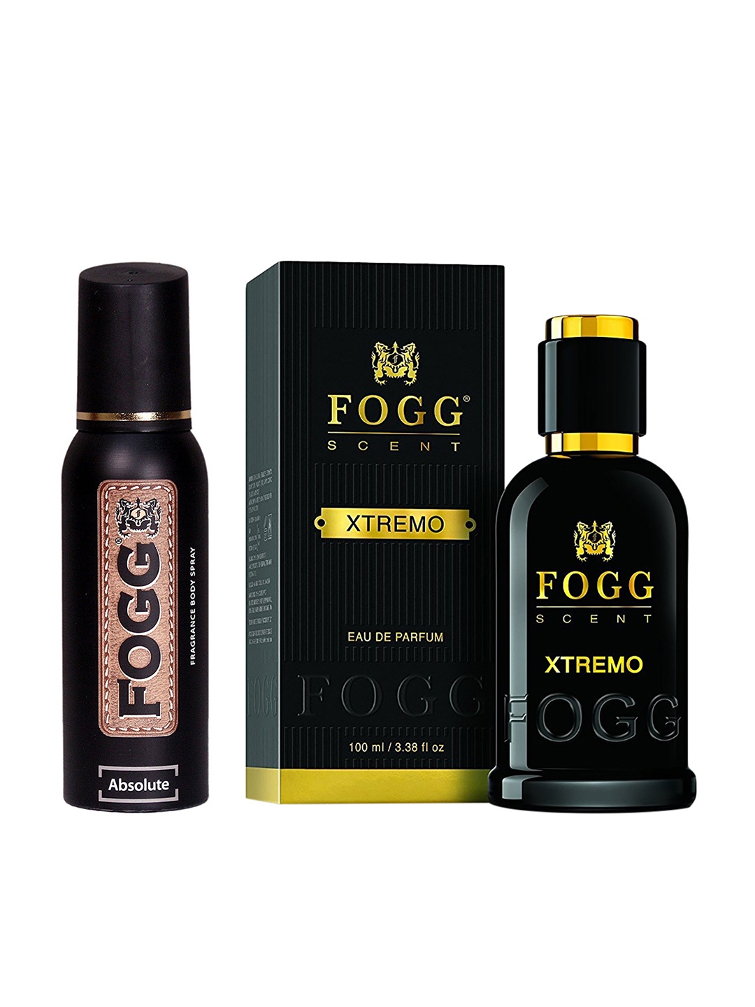 

Fogg Set of 2 Perfumes, Black