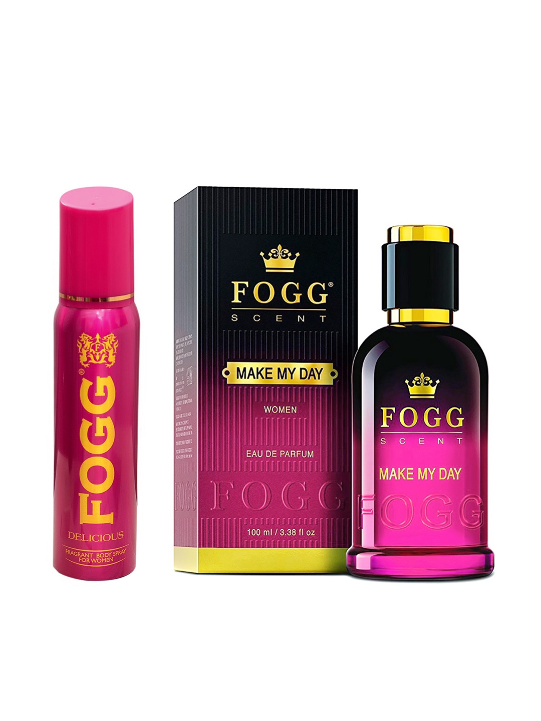 

Fogg Women Set of 2 Perfumes, Black