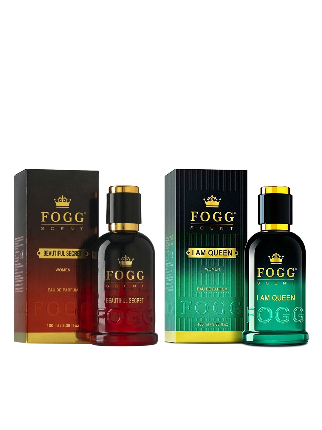 

Fogg Women Set of 2 Perfumes, Black