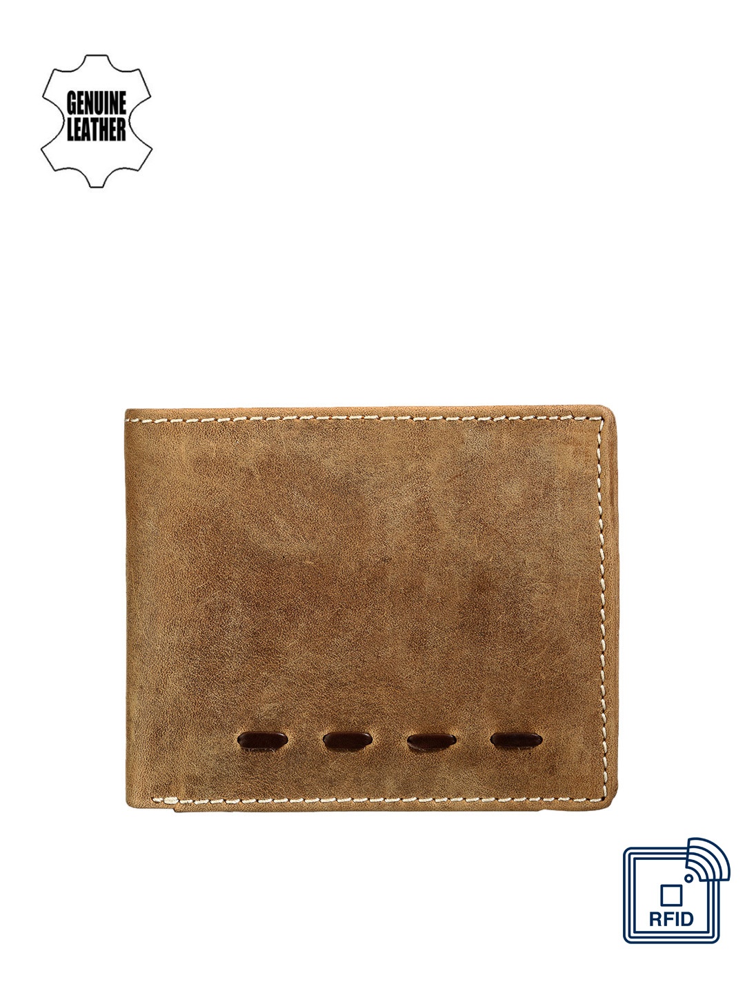 

Teakwood Leathers Men Brown Wallet