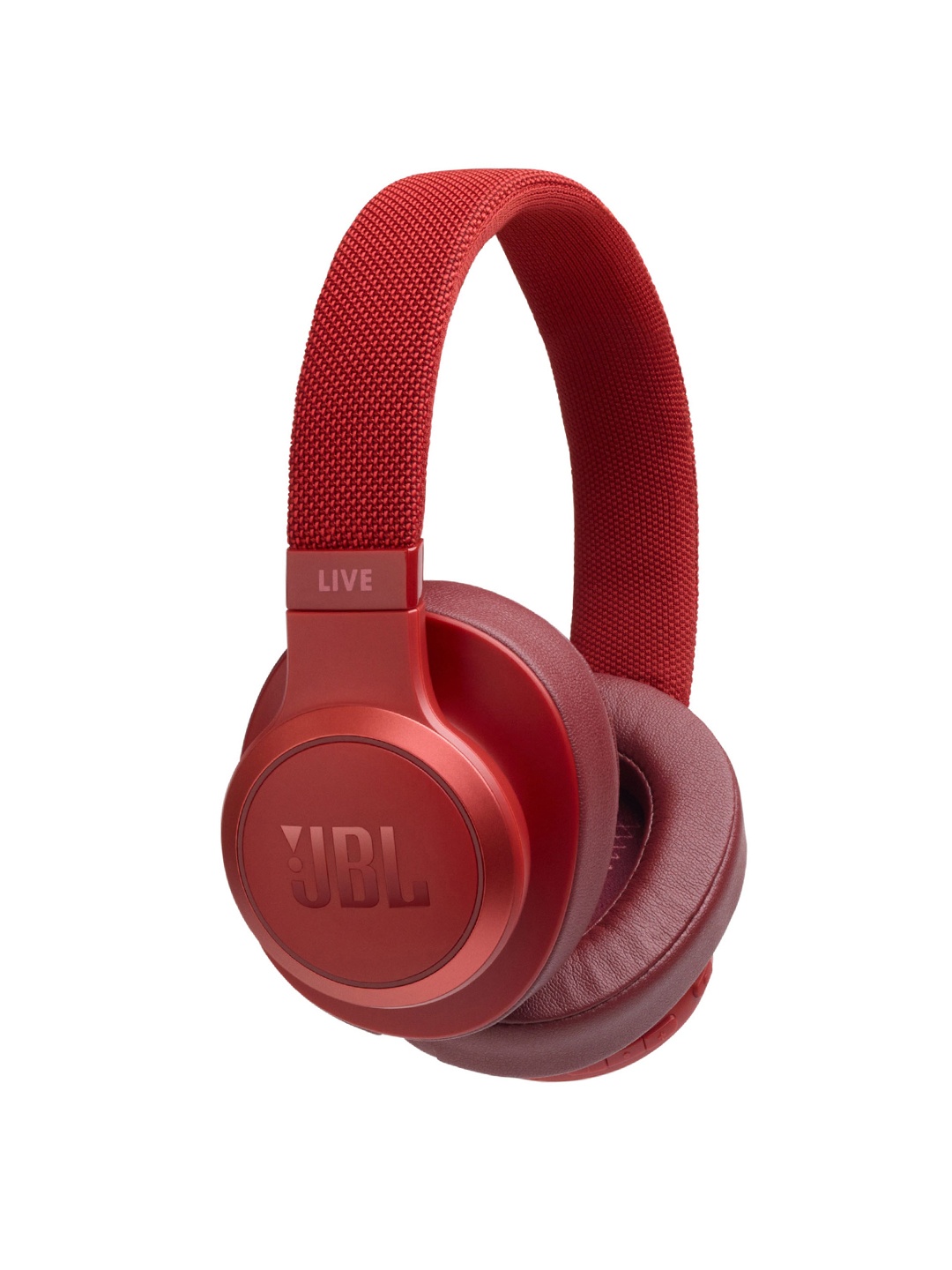 

JBL Red Live 500BT Wireless Over-Ear Voice Enabled Headphones