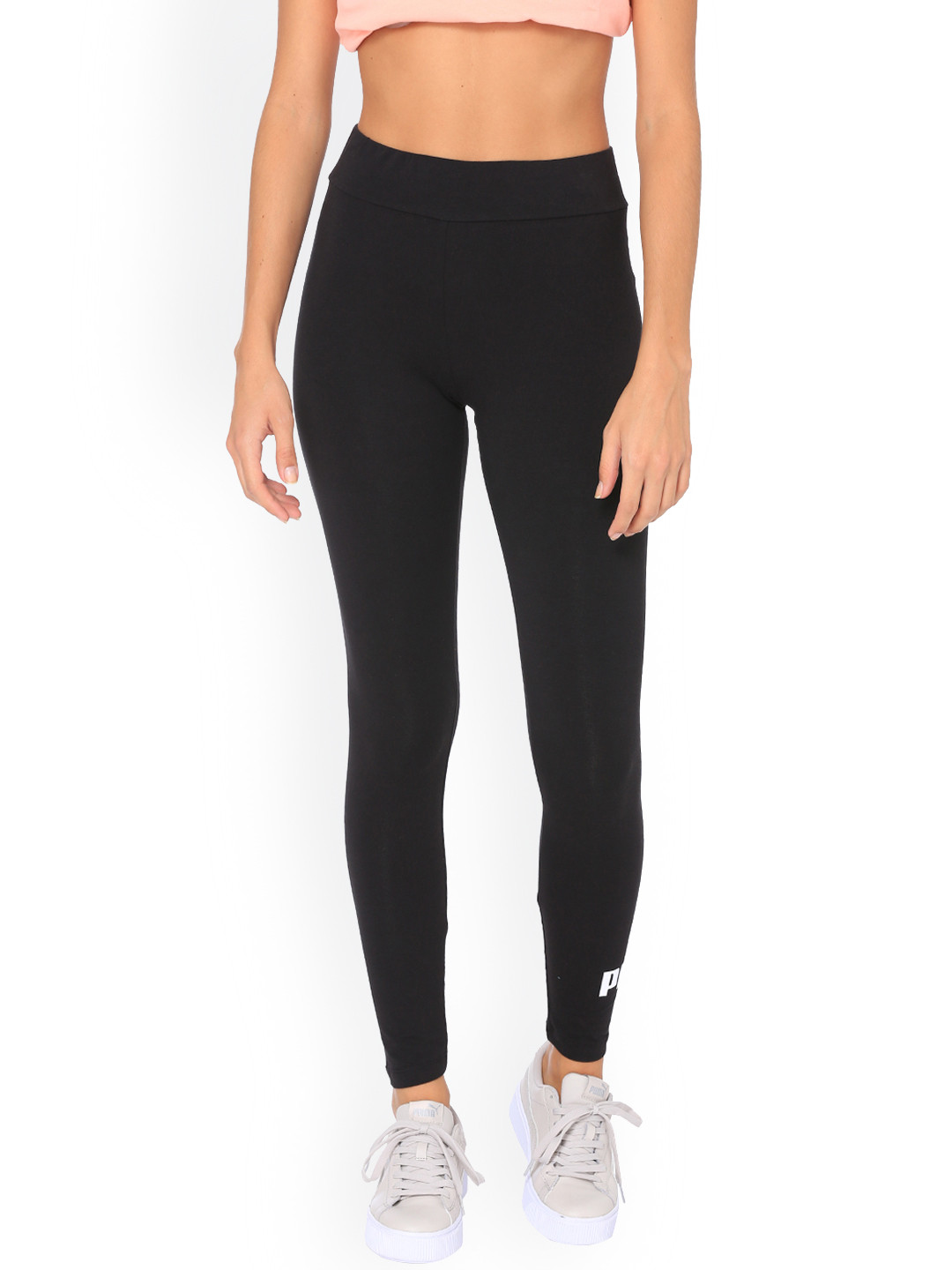 

Puma Women Black ESS Leggings Cotton