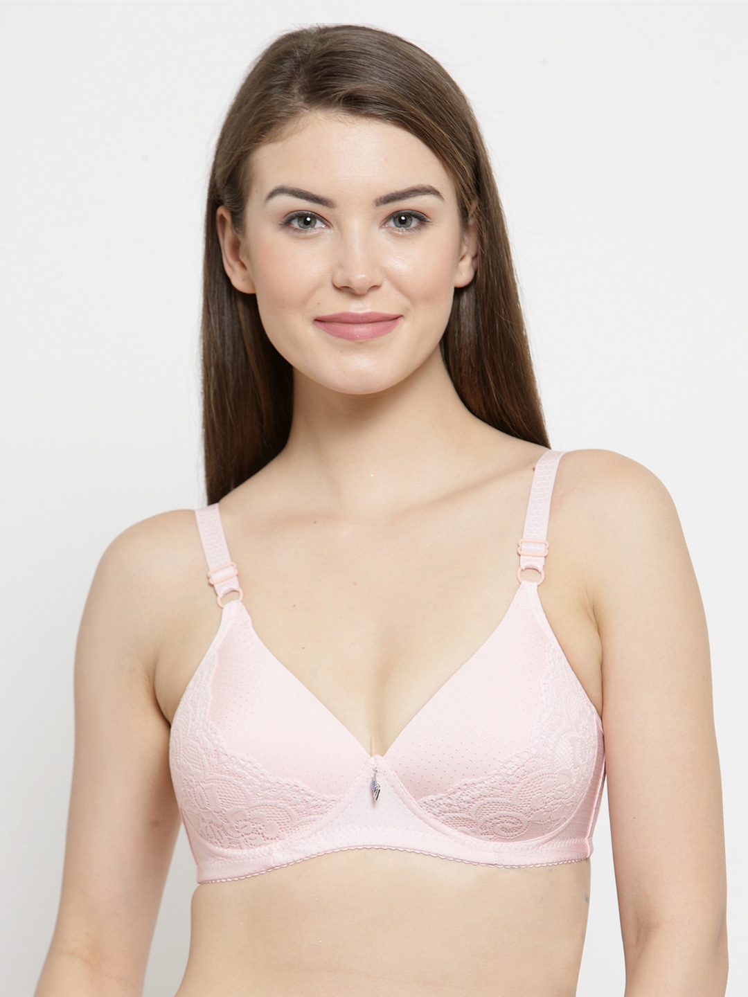 

PrettyCat Pink Solid Non-Wired Non Padded T-shirt Bra PC-BR-5159