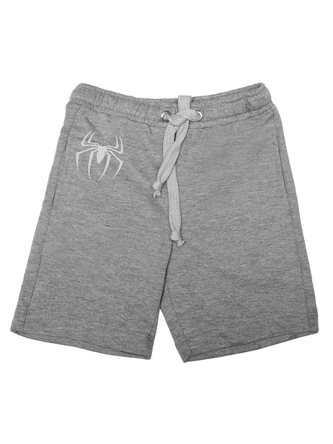 

Marvel by Wear Your Mind Boys Grey Solid Regular Fit Sports Shorts