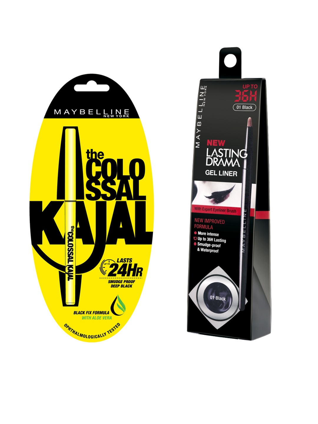 

Maybelline Set of Kajal & Eyeliner, Black