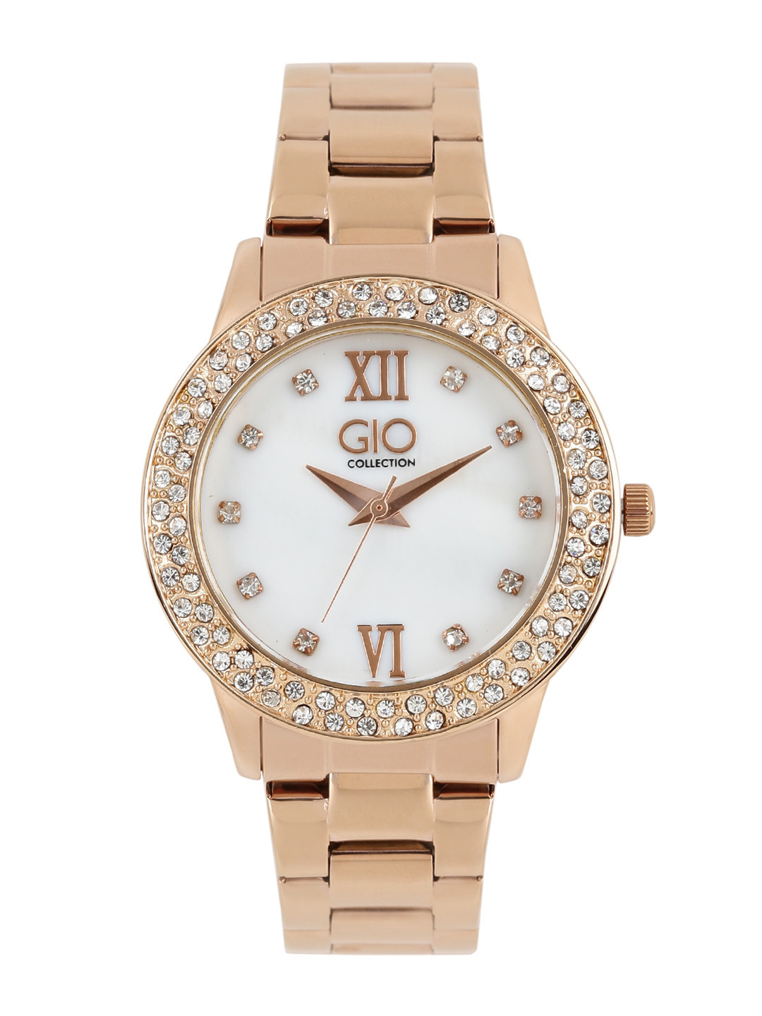 

Gio Collection Women White Analogue Watch FG2002-44