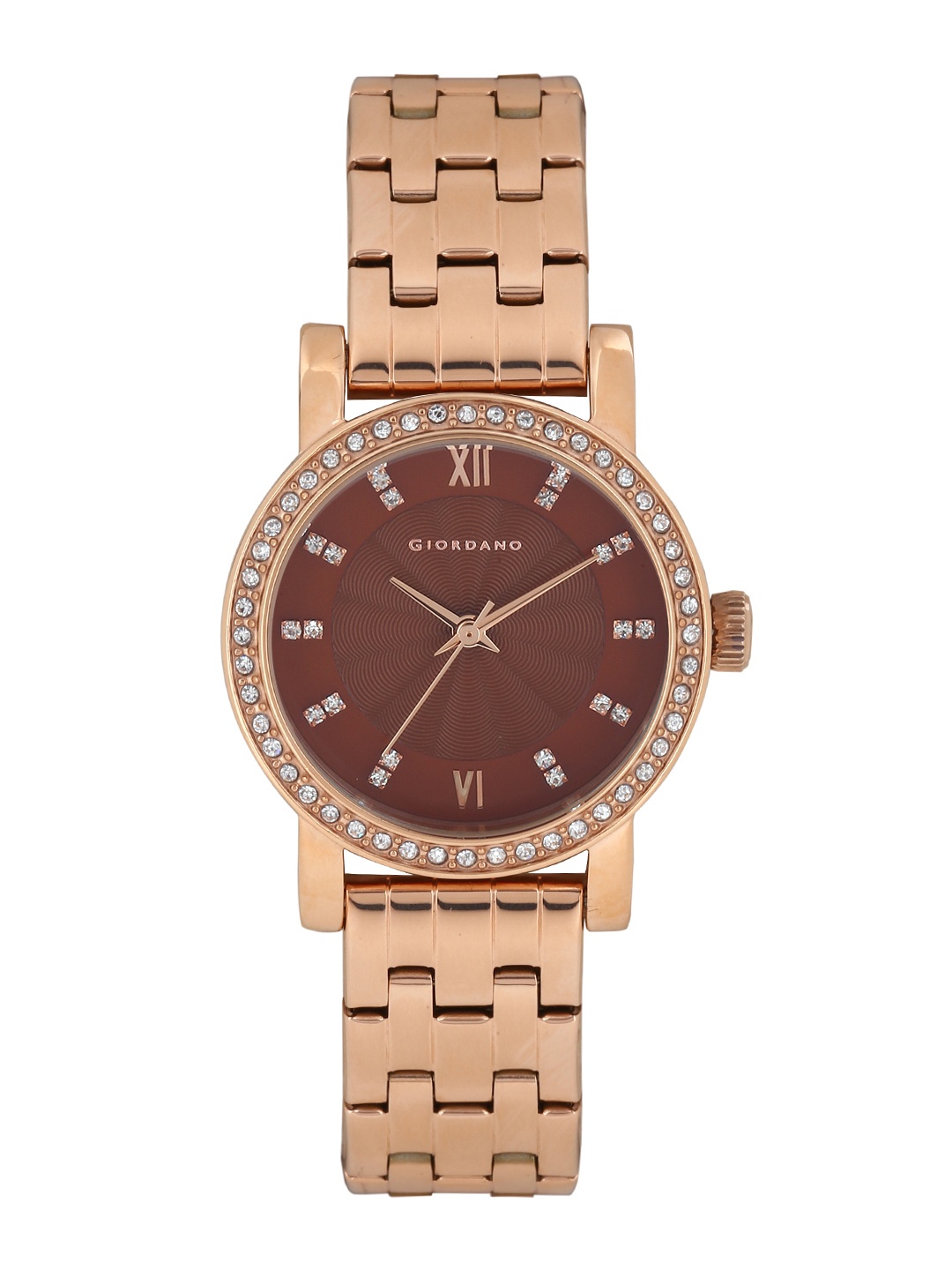 

GIORDANO Women Brown Dial Watch 2729-55