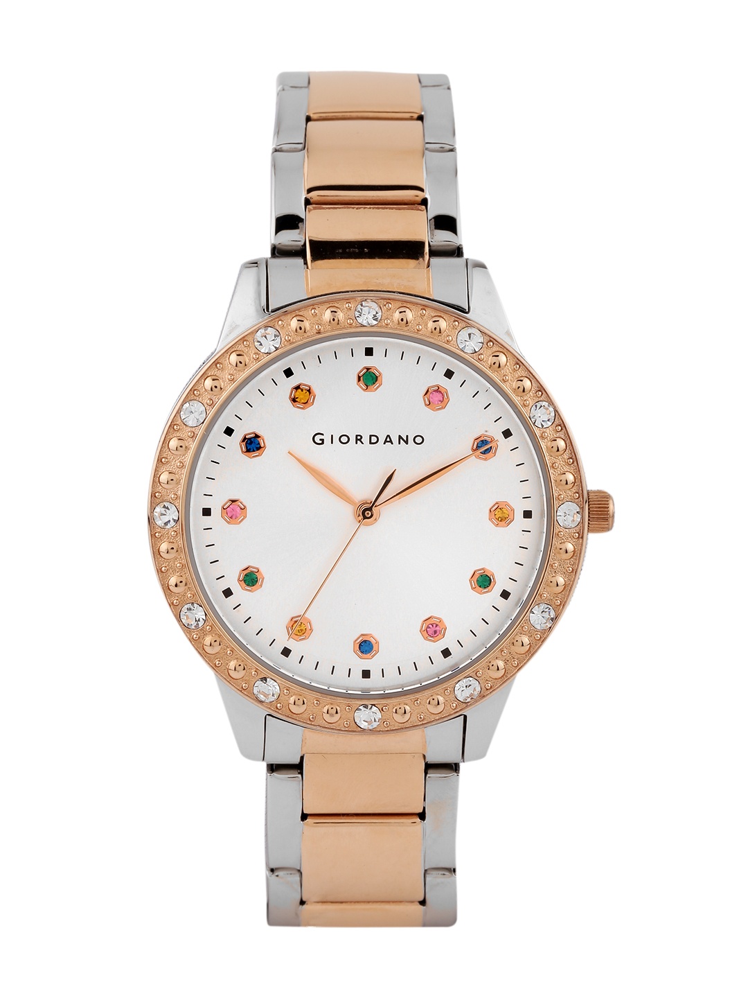 

GIODANO Women White Dial Watch 2693-44