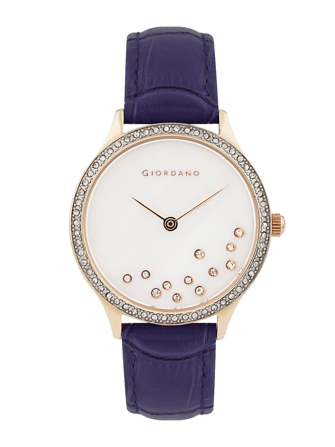 

GIORDANO Women Off-White Dial Watch 2691-07