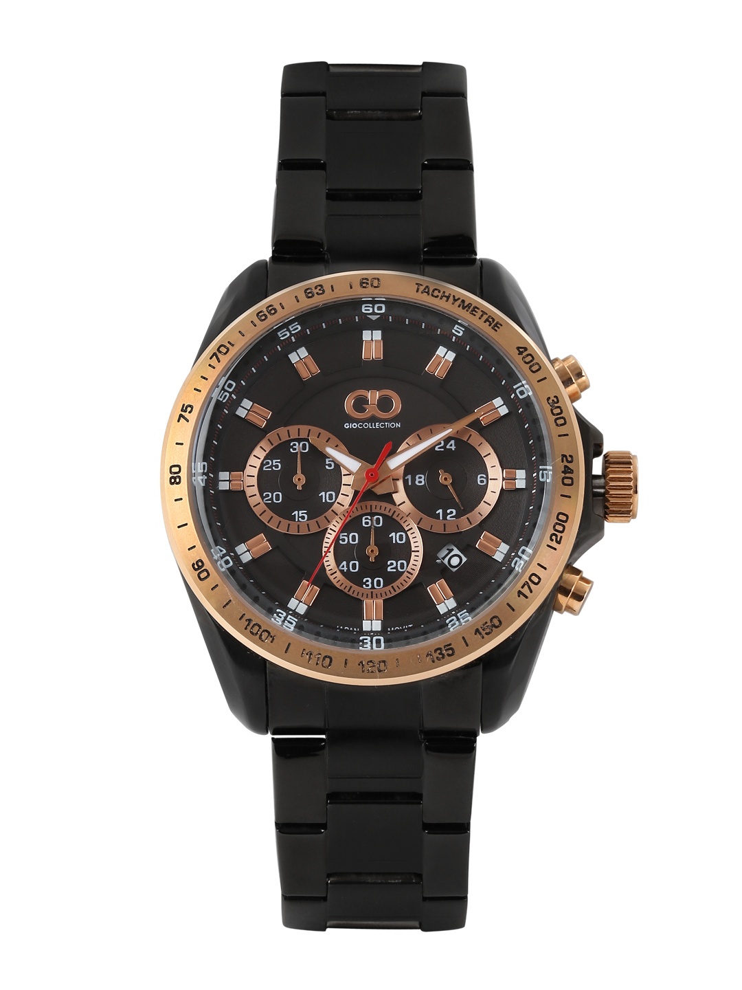 

GIO COLLECTION Men Taupe Dial Chronograph Watch G0061-33