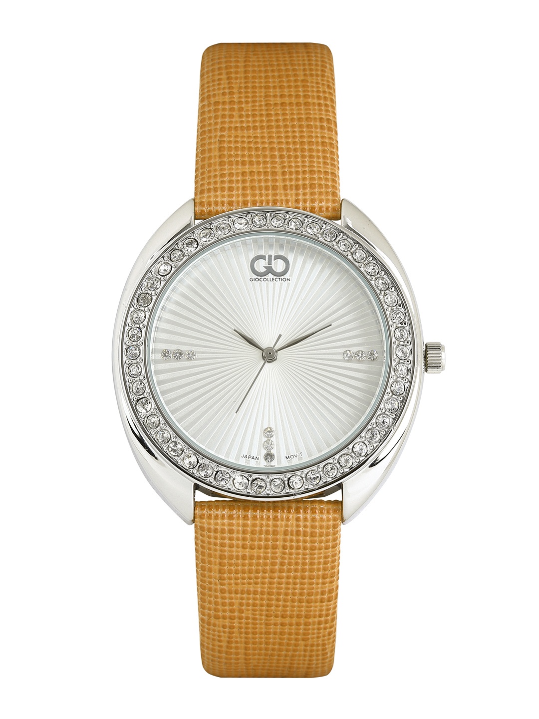 

GIO COLLECTION Women Silver-Toned Dial Watch G0050-01