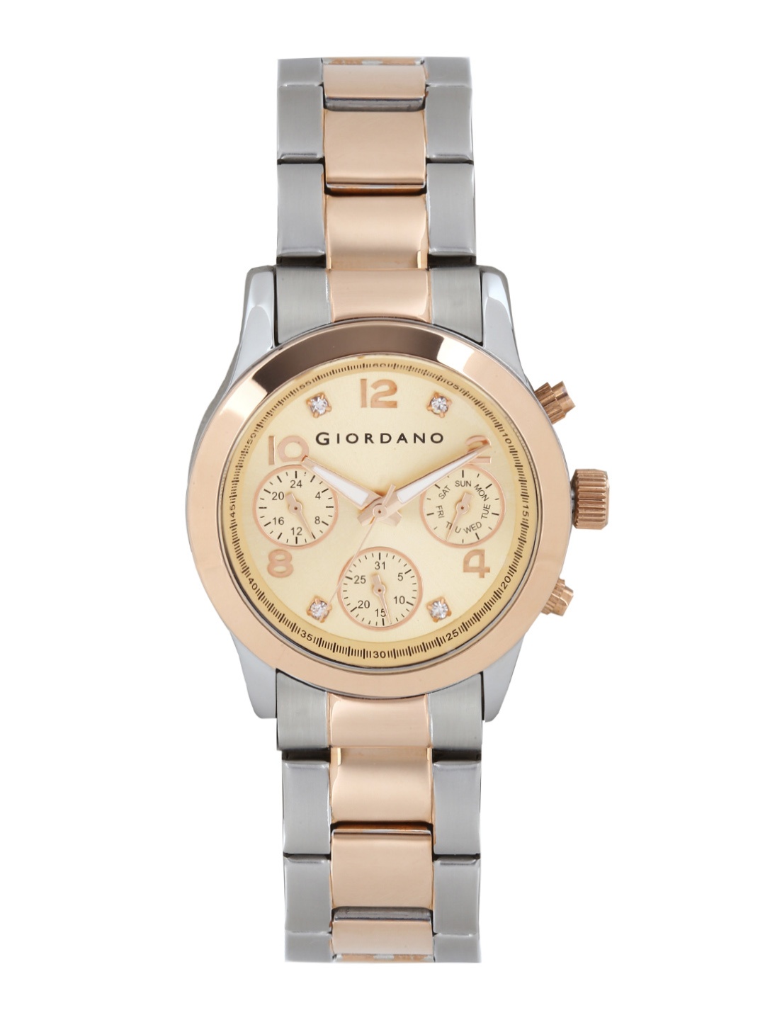

GIORDANO Women Rose Gold-Toned Dial Watch A2011-33