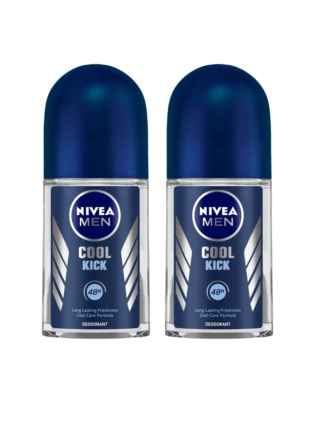 

Nivea Men Set of 2 Cool Kick Roll-On Deodorant, Blue