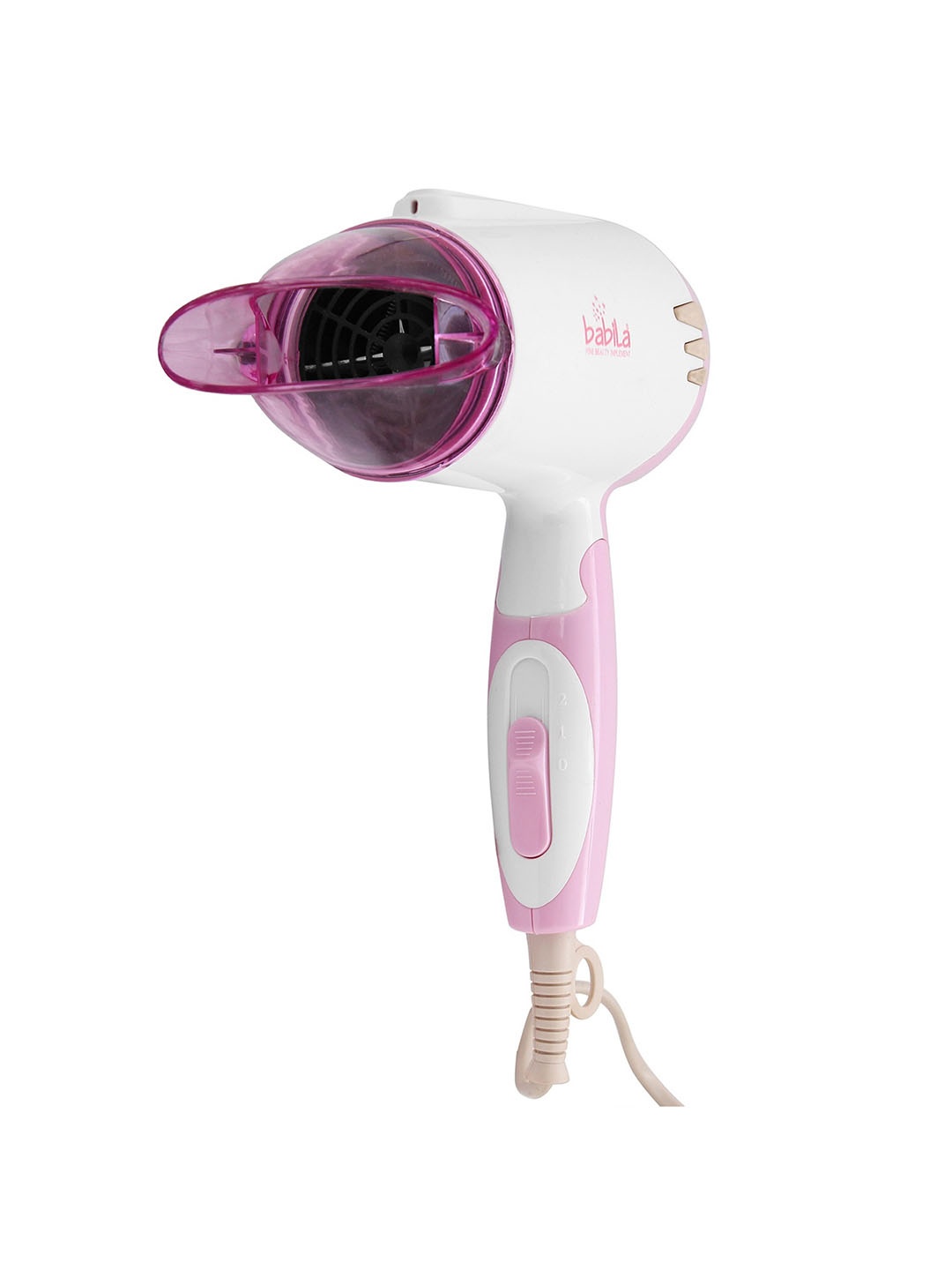 

Babila Women White & Pink Super Shine Hair Dryer 1200W