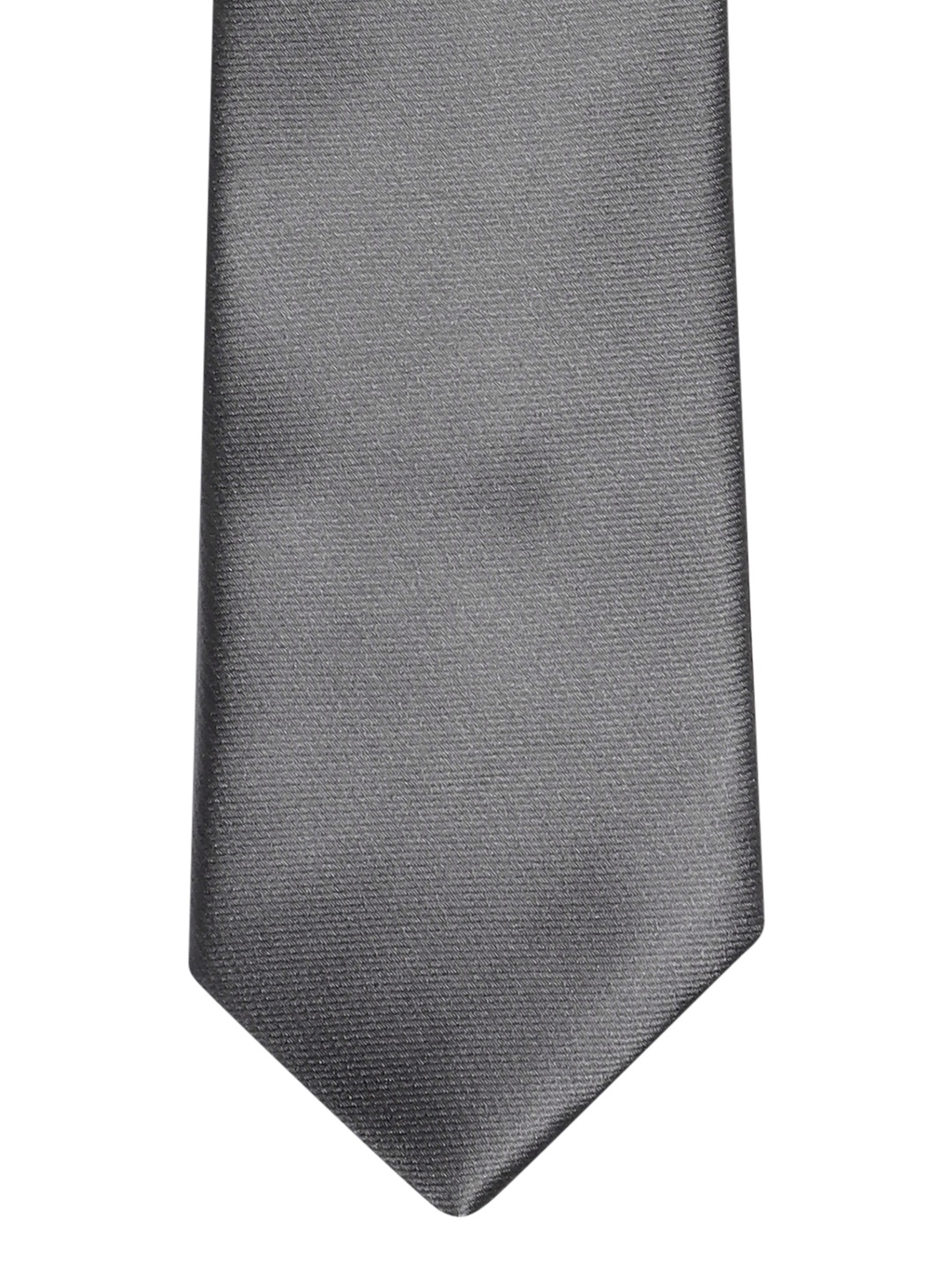 

Lino Perros Charcoal Grey Solid Broad Tie