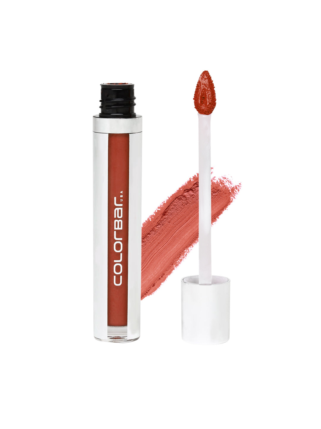 

Colorbar Kiss Proof Velvet Matte Finish Lip Stain 6.5 ml - Hollywood 001, Rust