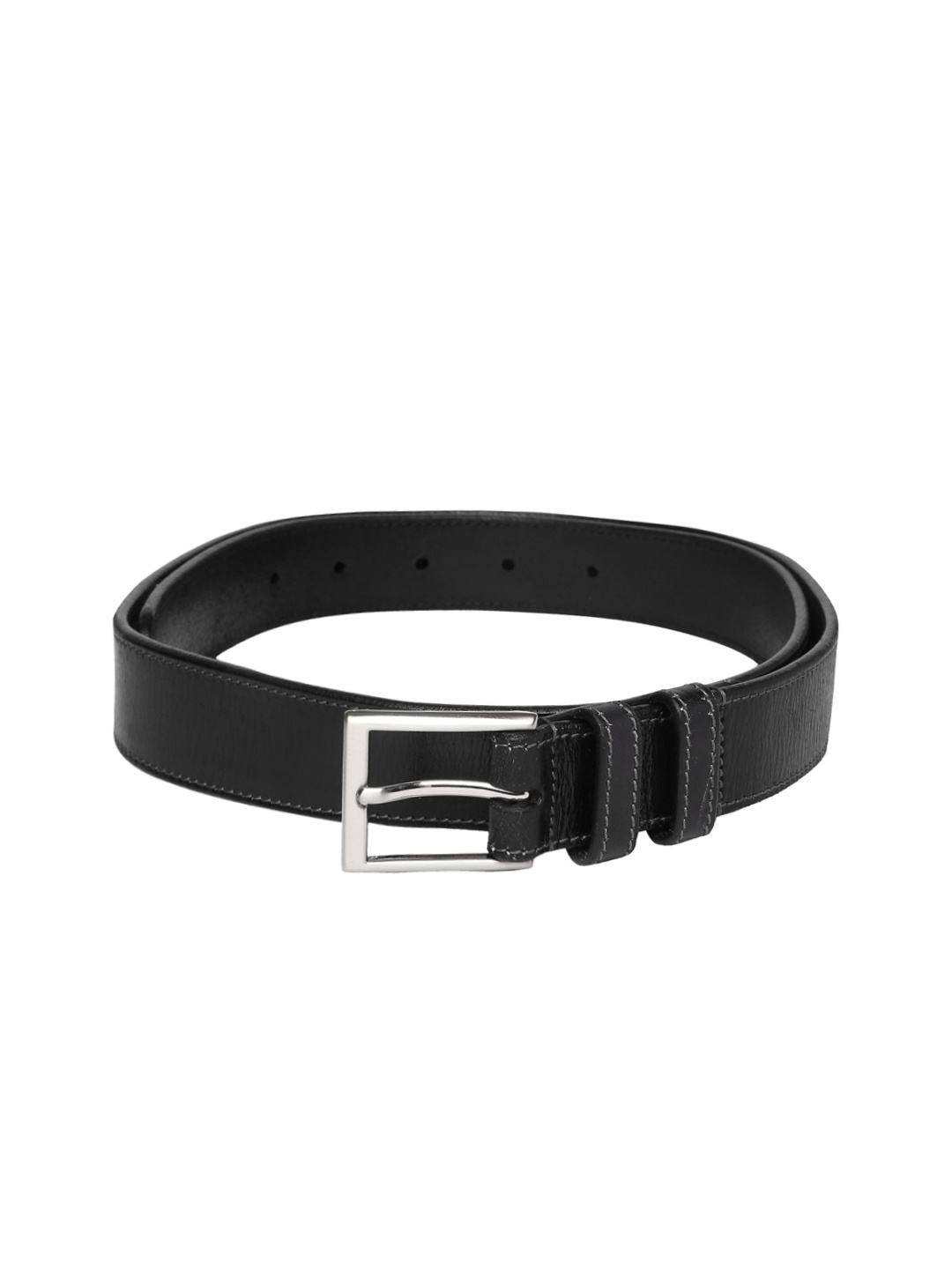 

Allen Solly Men Black Leather Belt