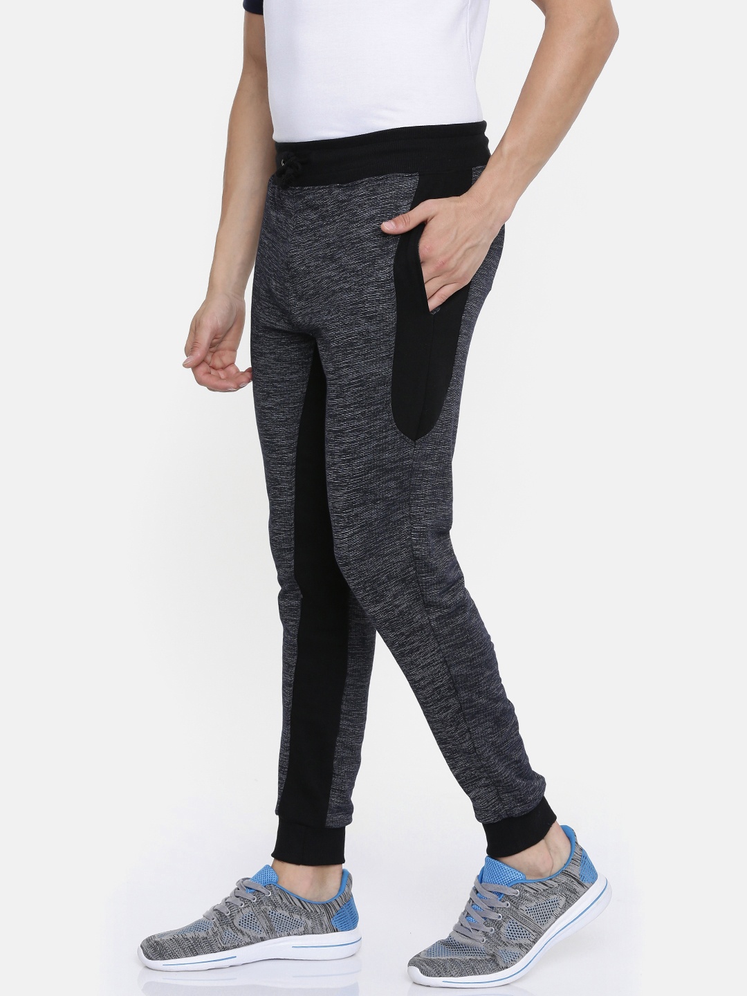 

ARISE Men Navy Blue Solid Straight Fit Joggers