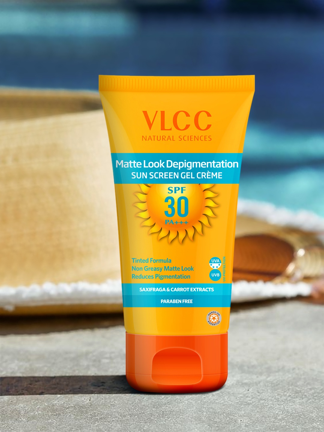 

VLCC Unisex Matte Look SPF 30 Sun Screen Gel Creme 100 g, Yellow