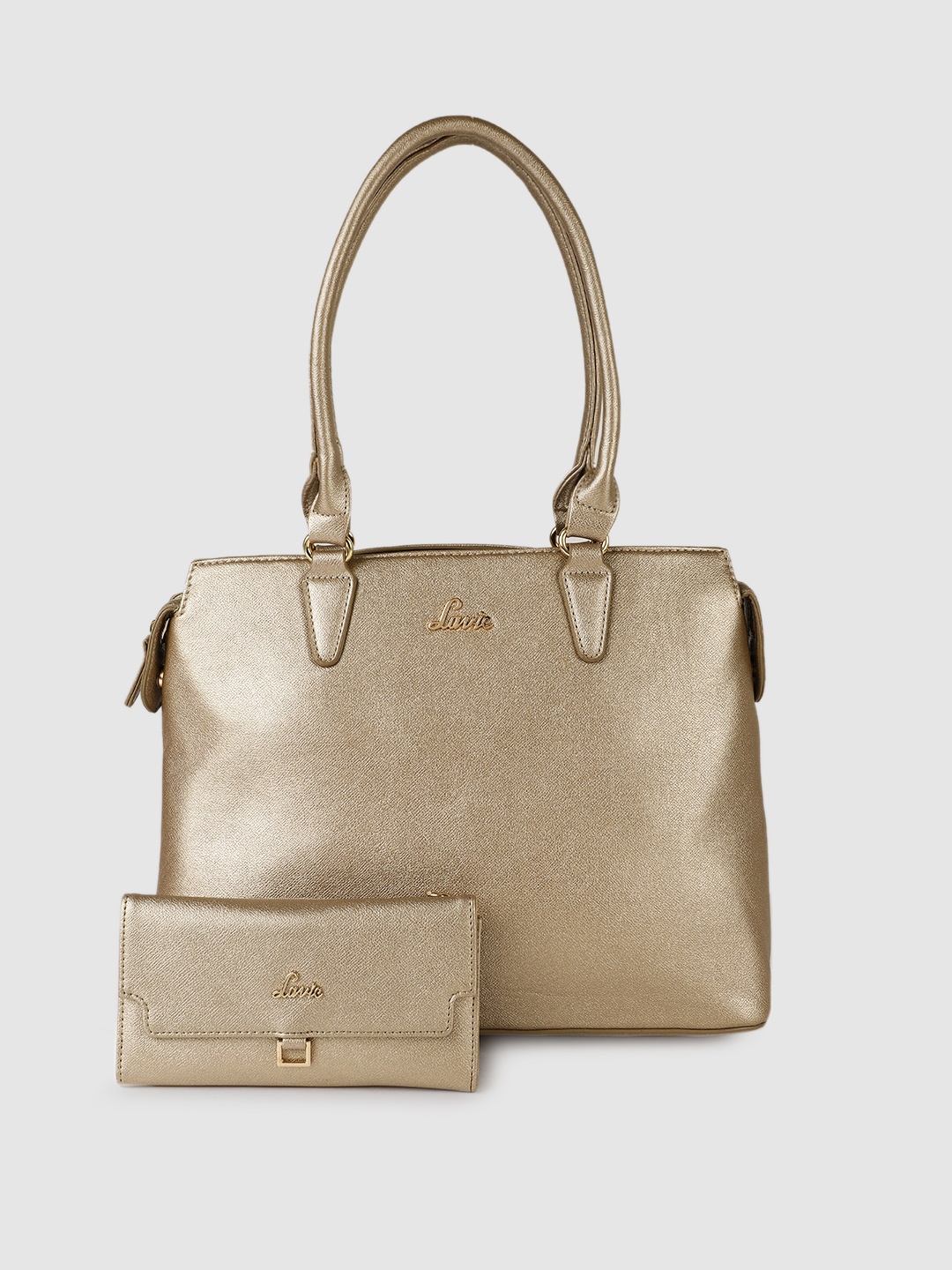 

Lavie Gold-Toned Solid Shoulder Bag