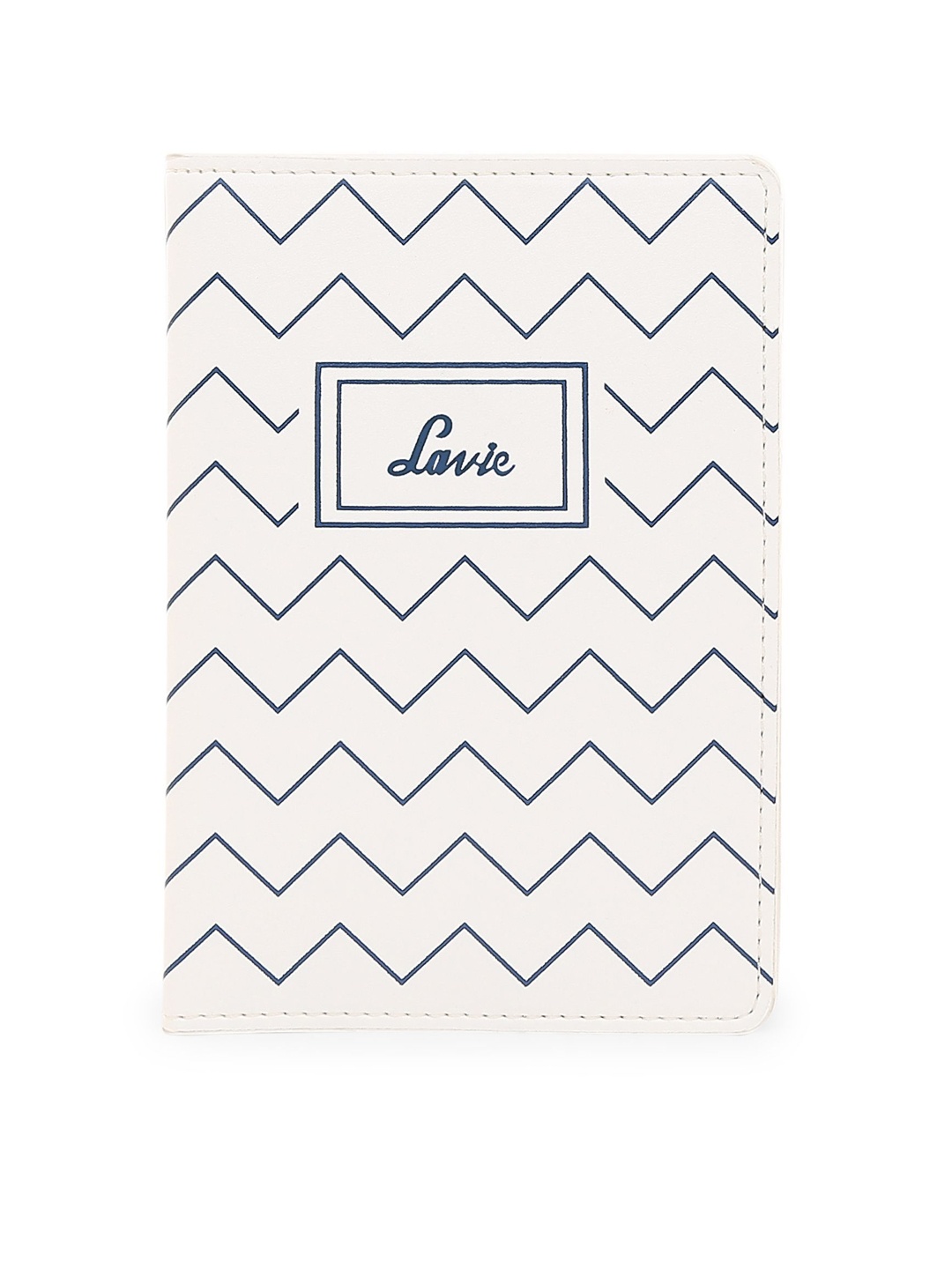 

Lavie Women White Solid Passport Holder