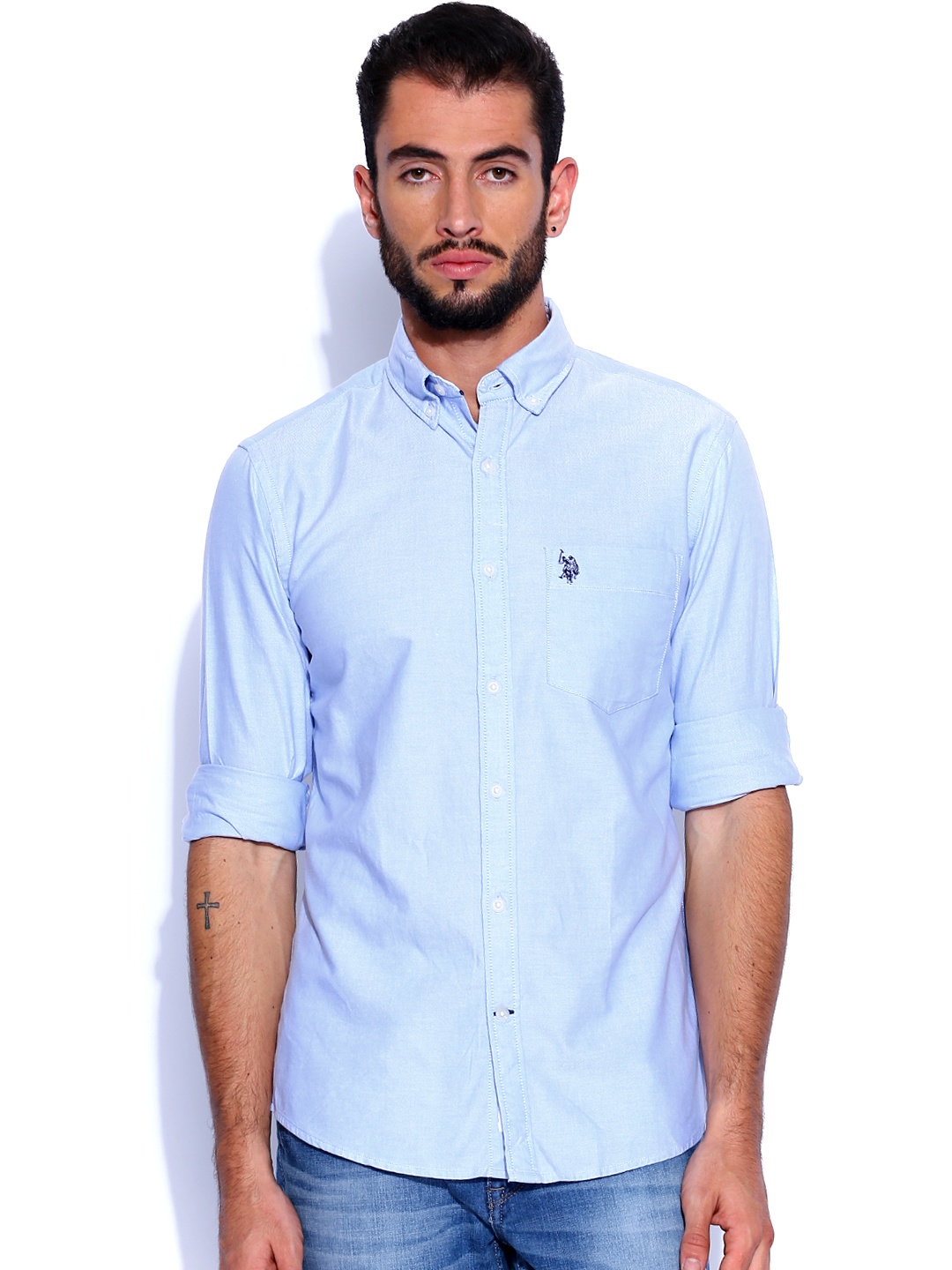 

U.S. Polo Assn. Blue Casual Shirt