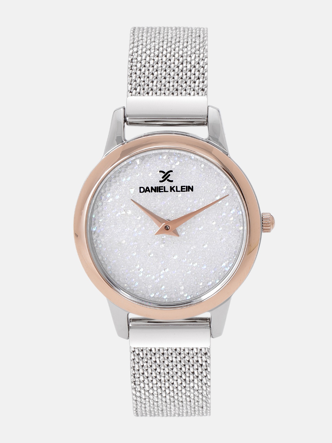 

Daniel Klein Women White Shimmer Analogue Watch DK12040-4