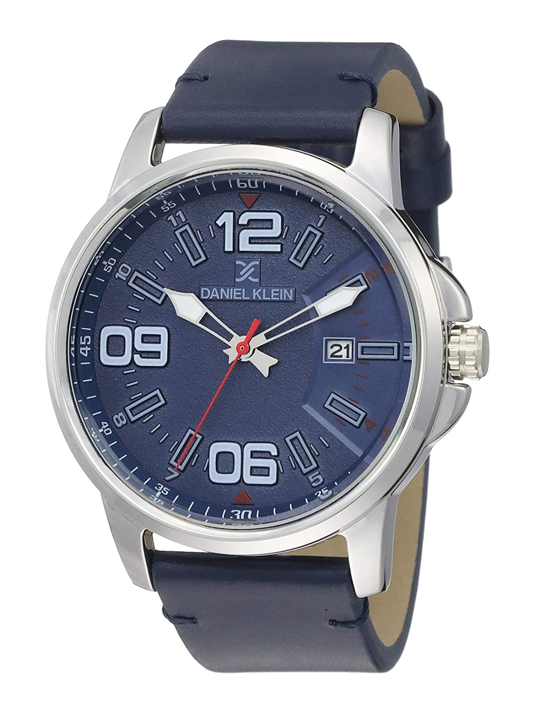 

Daniel Klein Men Navy Blue Analogue Watch DK12131-3