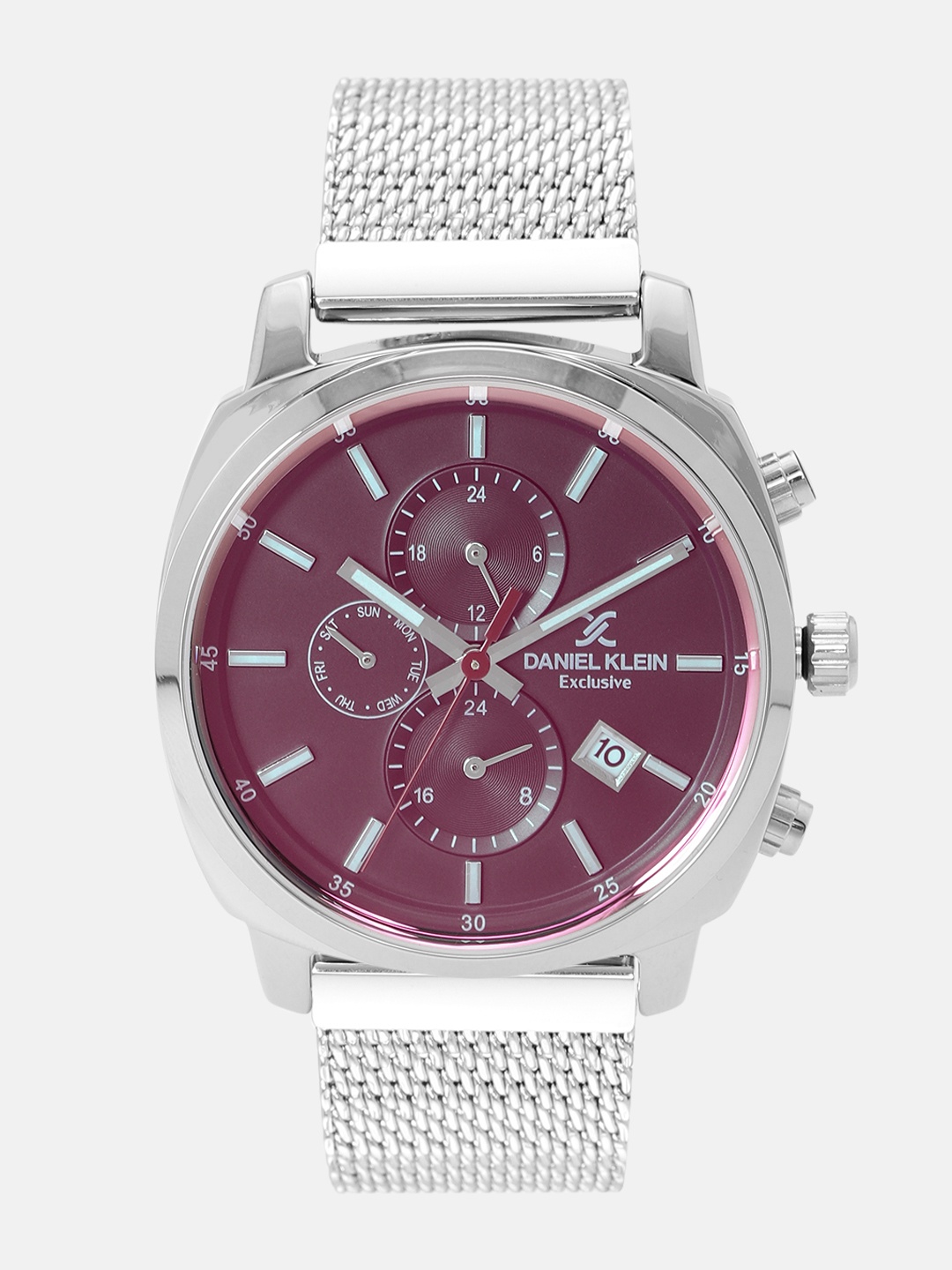 

Daniel Klein Men Purple Analogue Watch DK12138-5