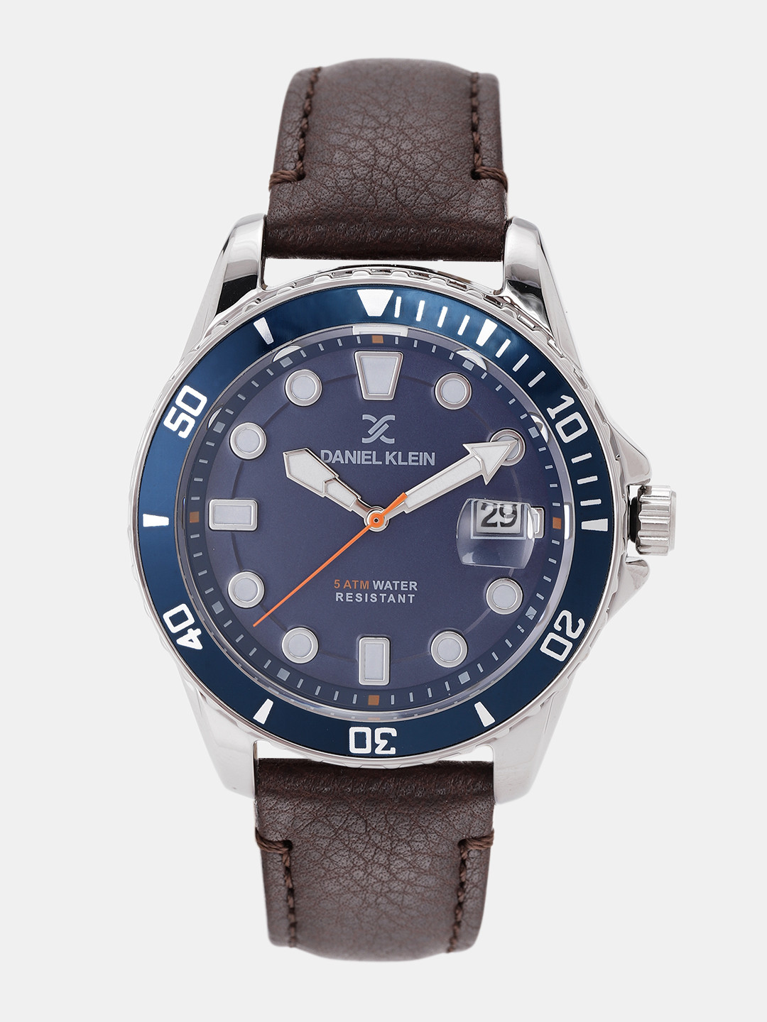 

Daniel Klein Men Navy Blue Analogue Watch DK12121-6