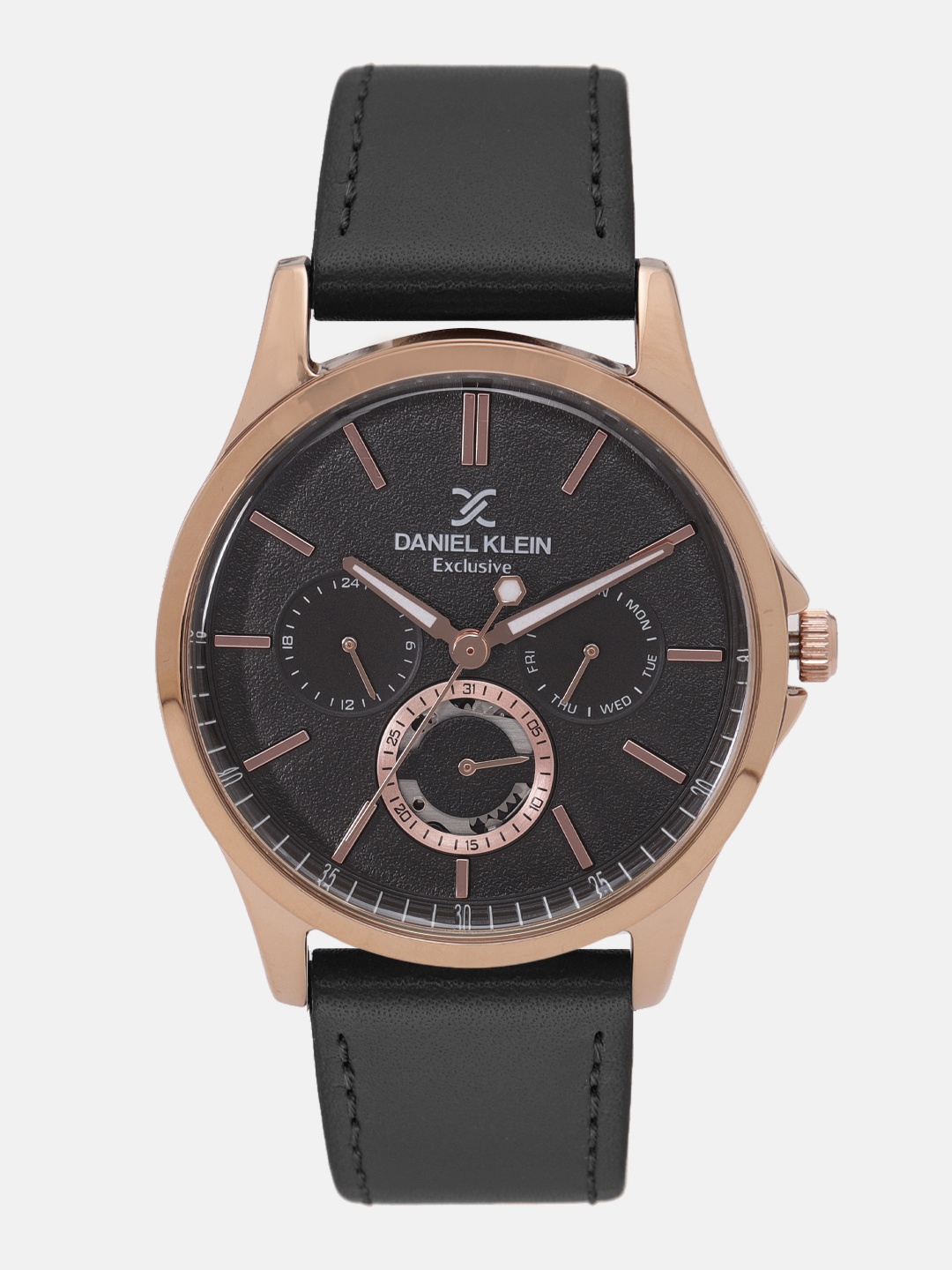 

Daniel Klein Exclusive Men Black Analogue Watch 12118-4
