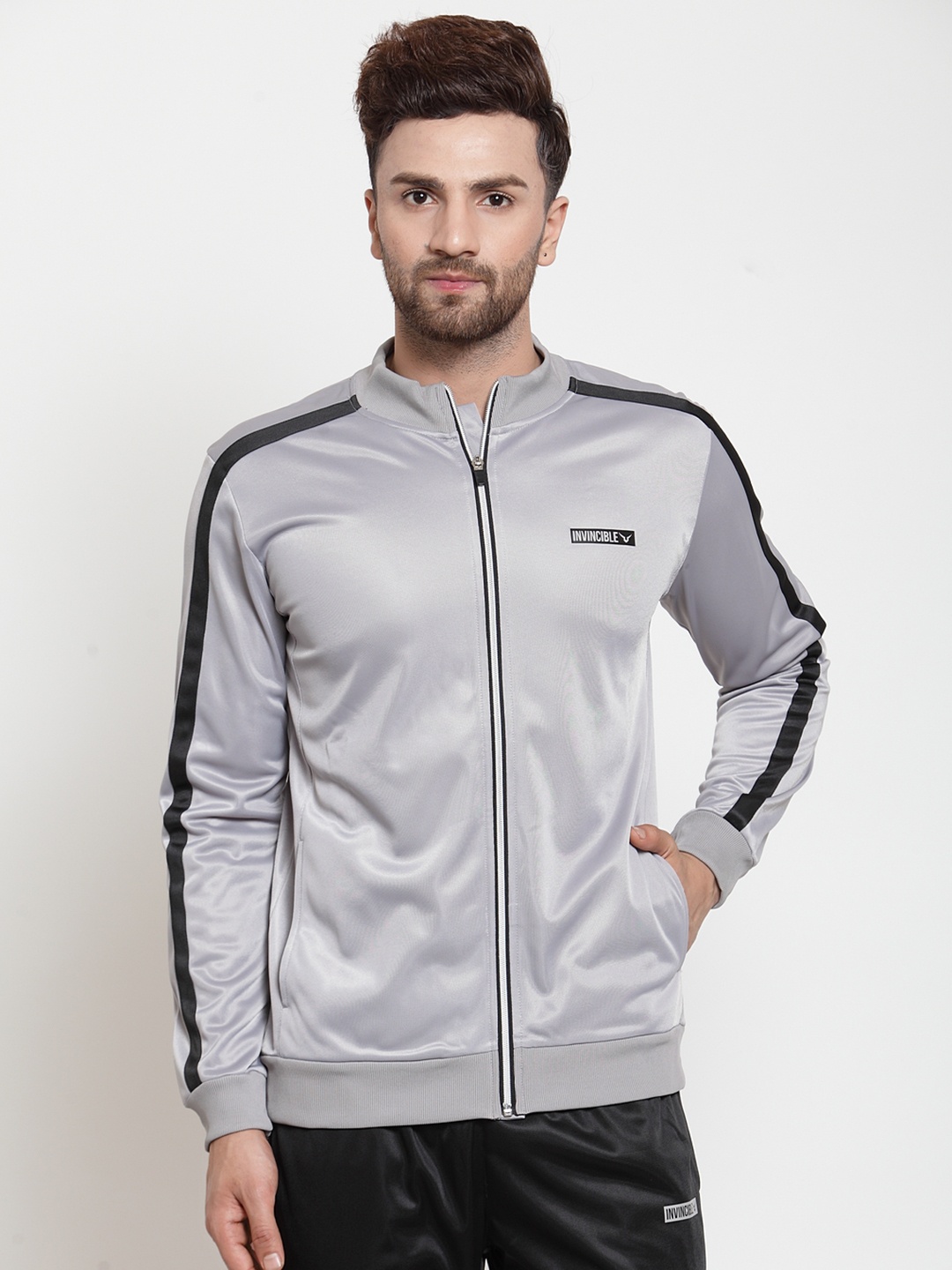 

Invincible Men Classic Team Jacket, Grey