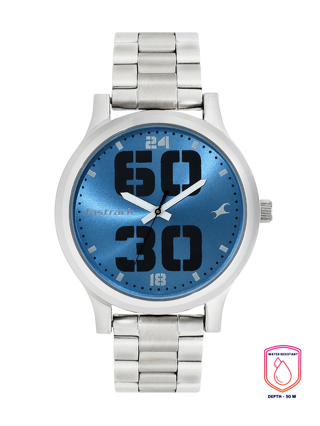 

Fastrack Men Blue Analogue Watch 38051SM09