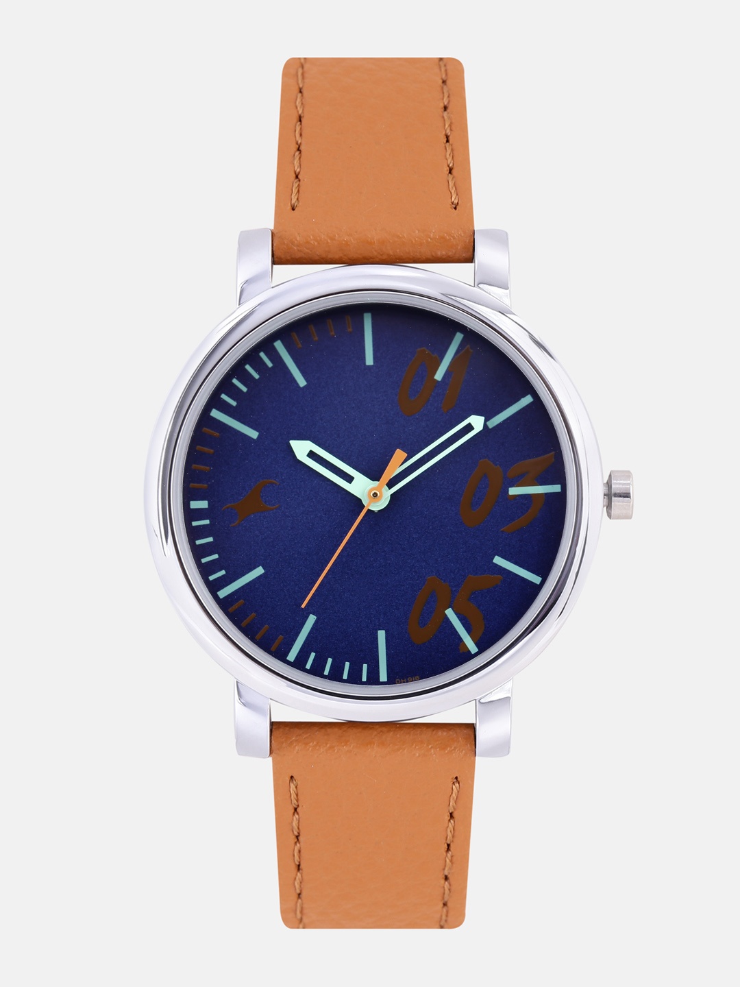 

Fastrack Women Blue Genuine Leather Analogue Watch 68010SL04