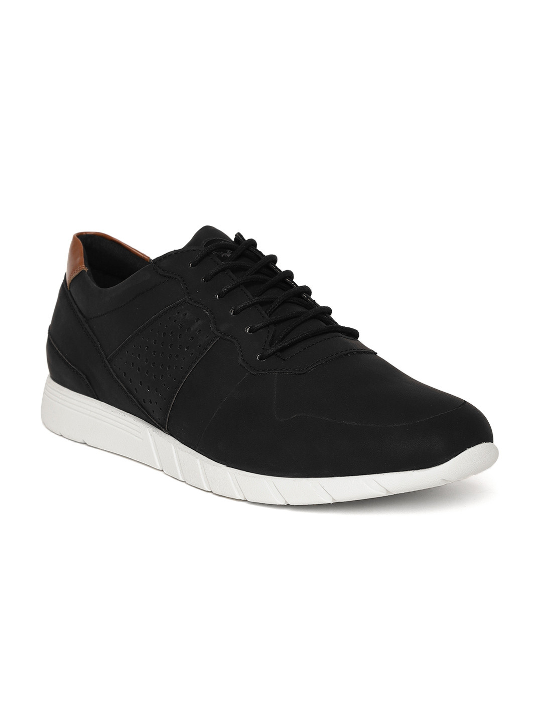 

Allen Solly Men Black Solid Sneakers