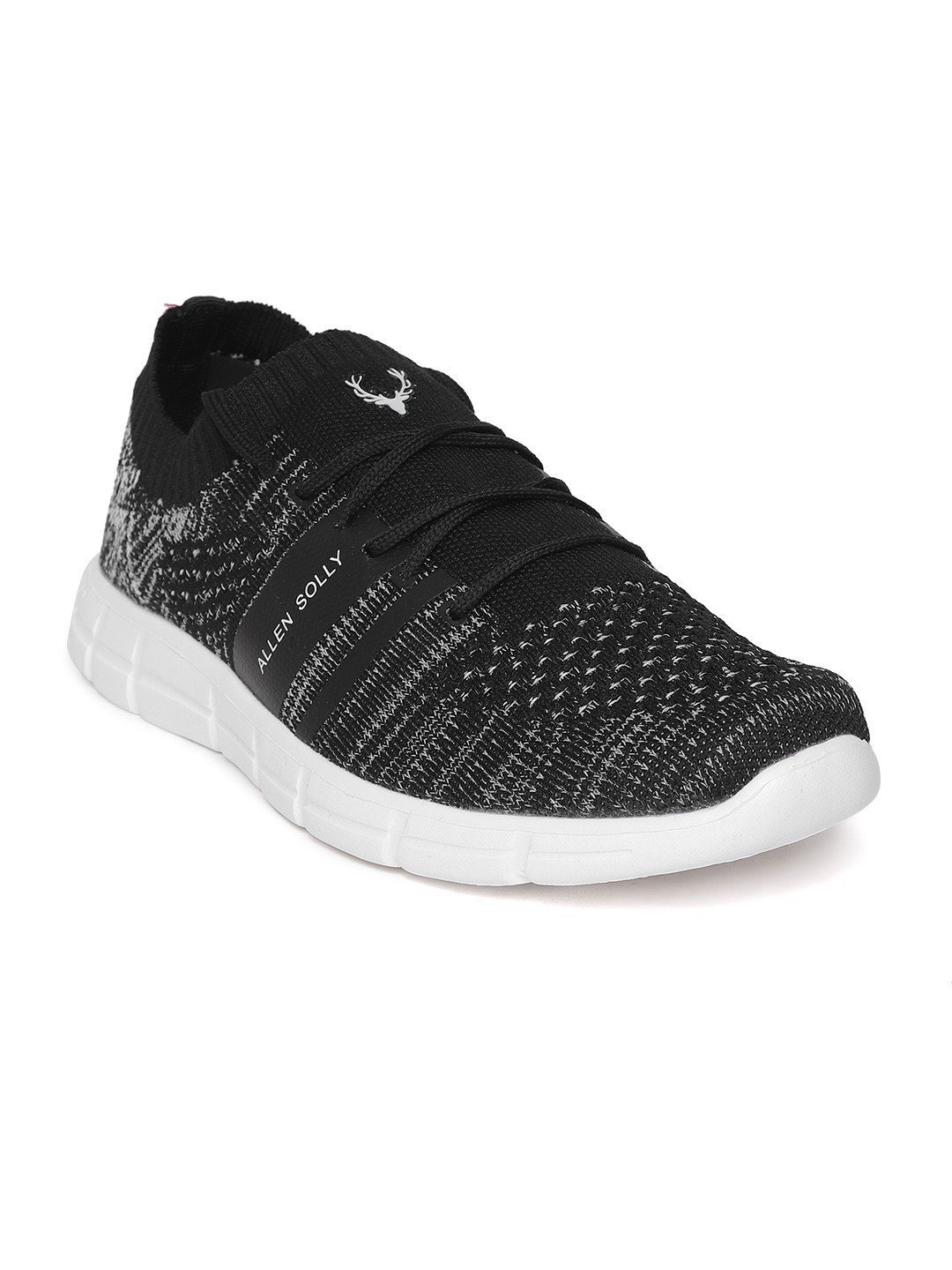 

Allen Solly Men Black Patterned Sneakers