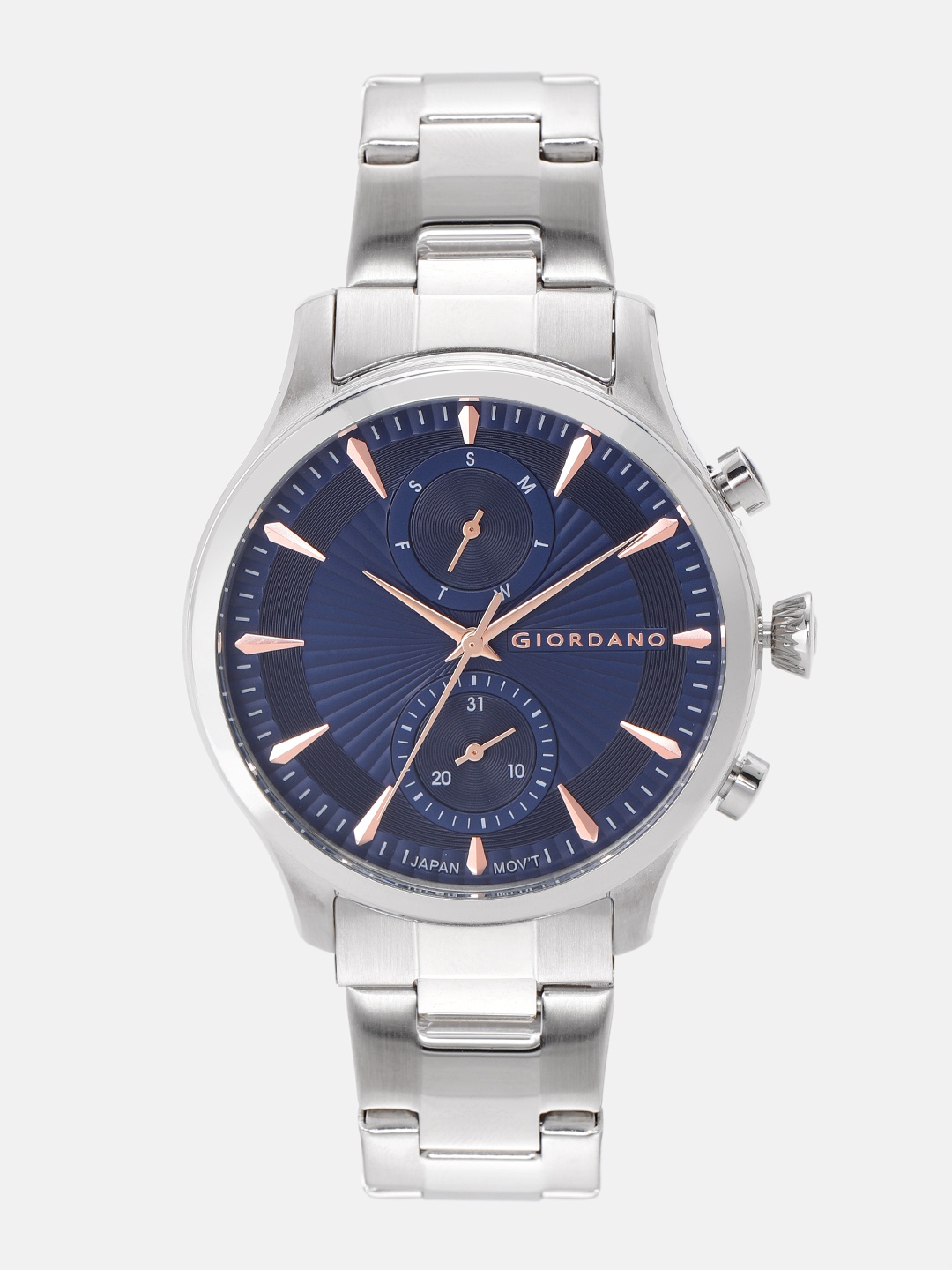 GIORDANO Men Navy Blue Analogue Watch 1946-33