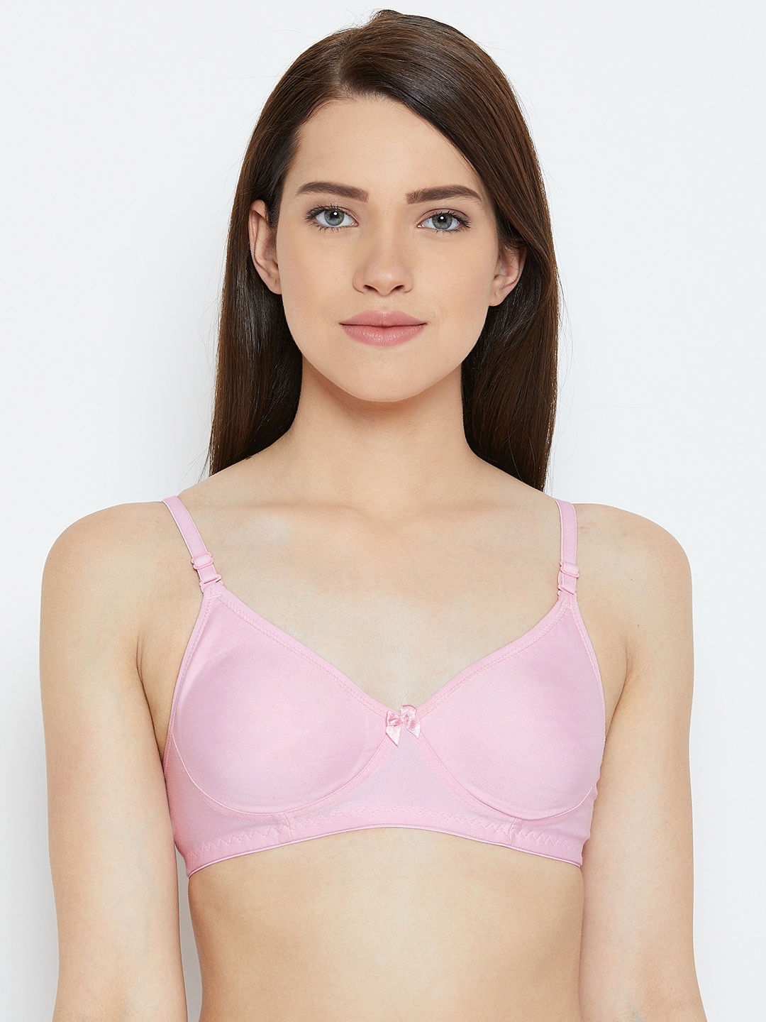 

Lady Lyka Pink Solid Non-Wired Non Padded Everyday Bra ENTIZER-11