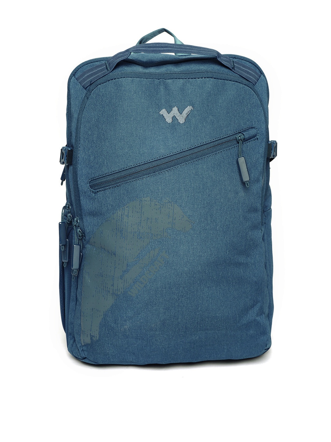 

Wildcraft Unisex Navy Blue Solid Laptop Backpack
