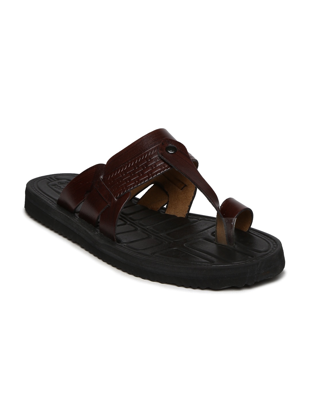 

Bata Men Brown Feather Lite Sandals