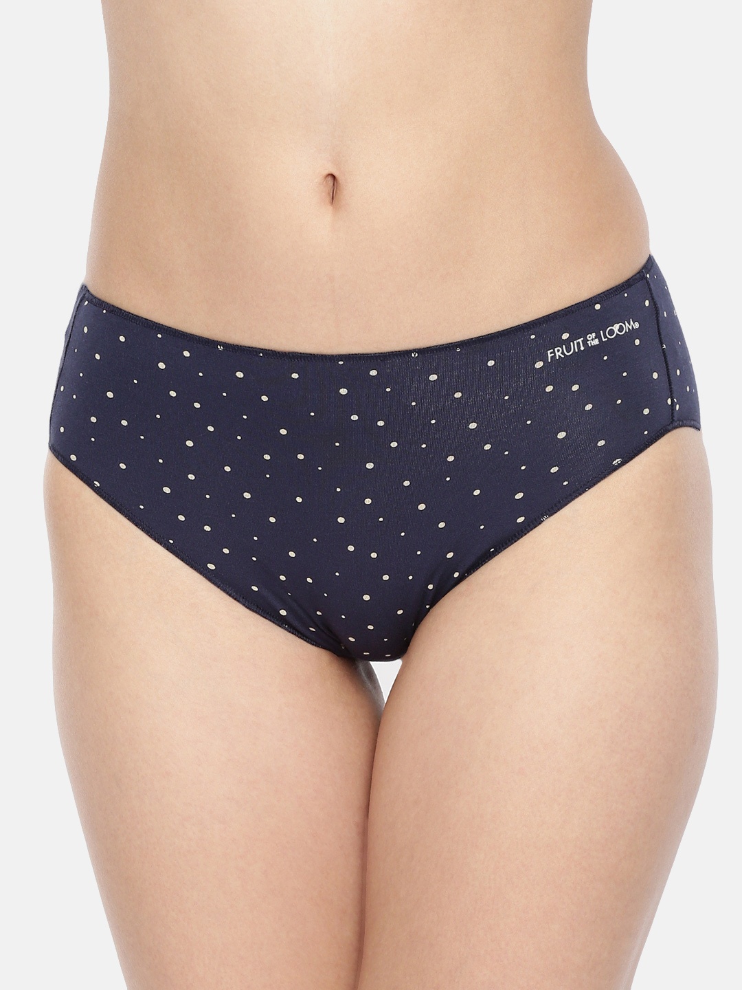 

Fruit of the Loom Women Navy Blue Printed Hipster FHPP04-A1P1