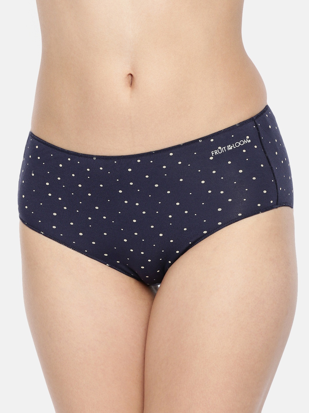 

Fruit of the Loom Women Navy Blue Printed Bikini Briefs FBKP04-A1P1