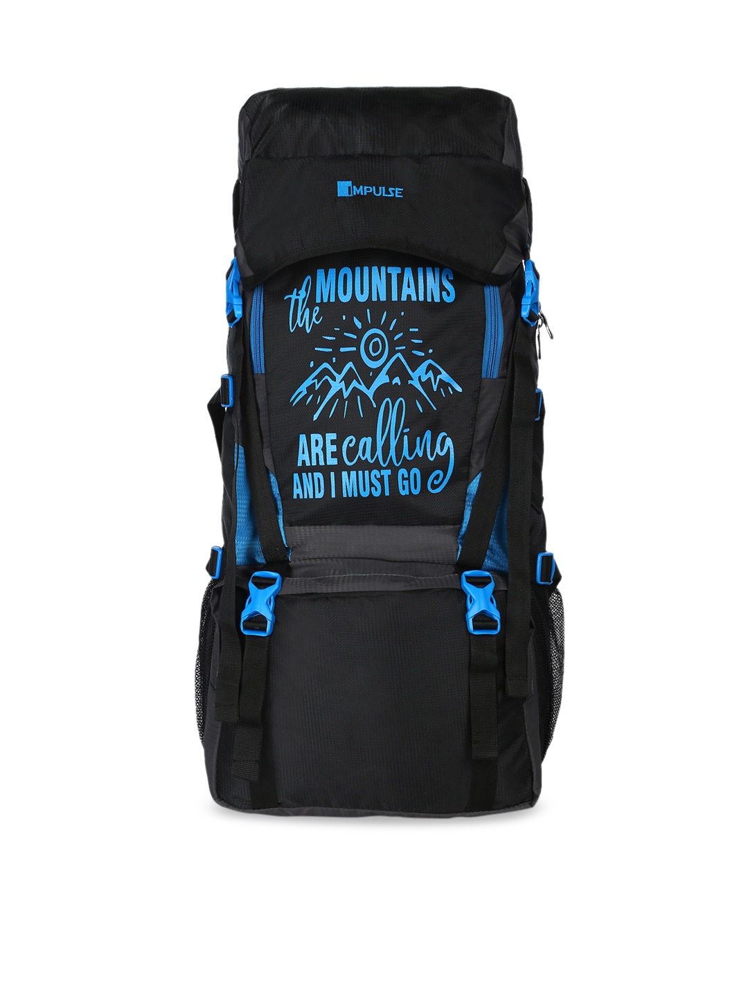 

Impulse Unisex Blue & Black Mt. Calling 5 Litres Rucksack