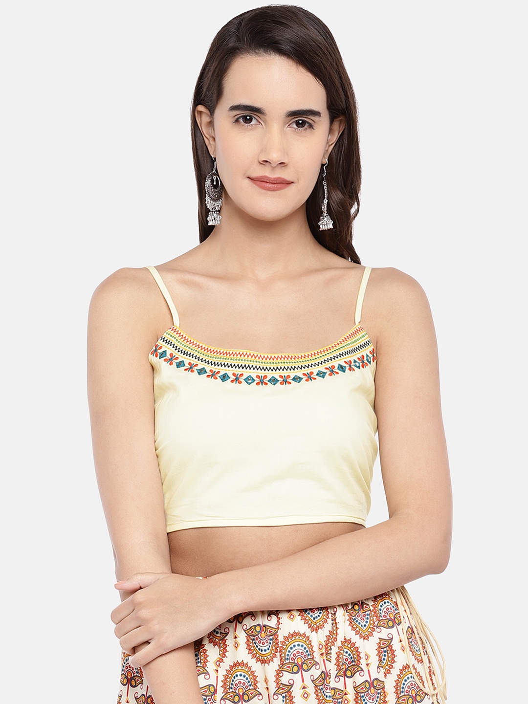 

Globus Women Beige Solid Top