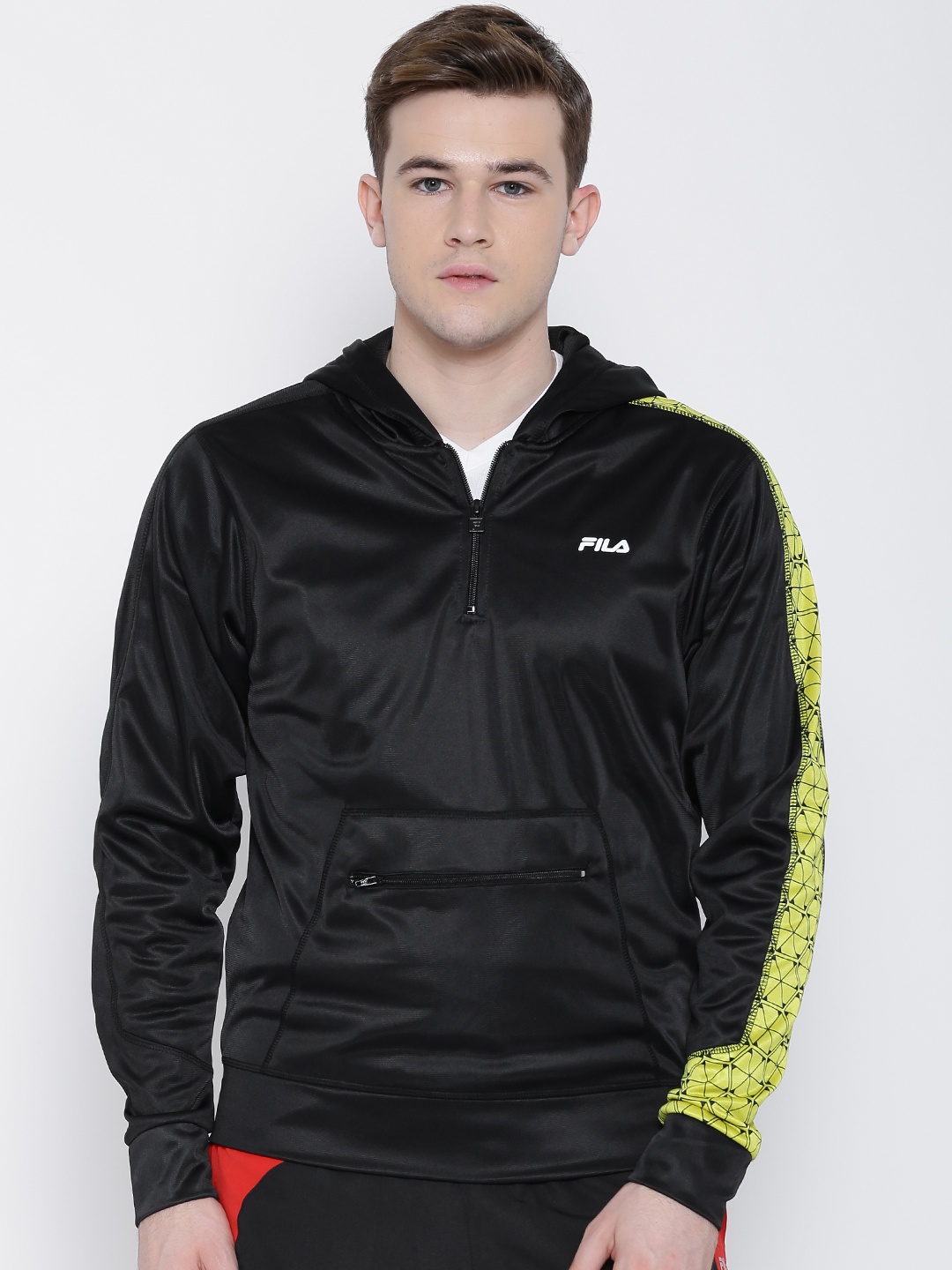 

FILA Black BOVAM Hooded Jacket