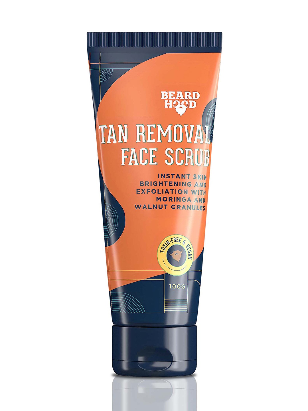 

Beardhood Tan Removal Face Scrub, White