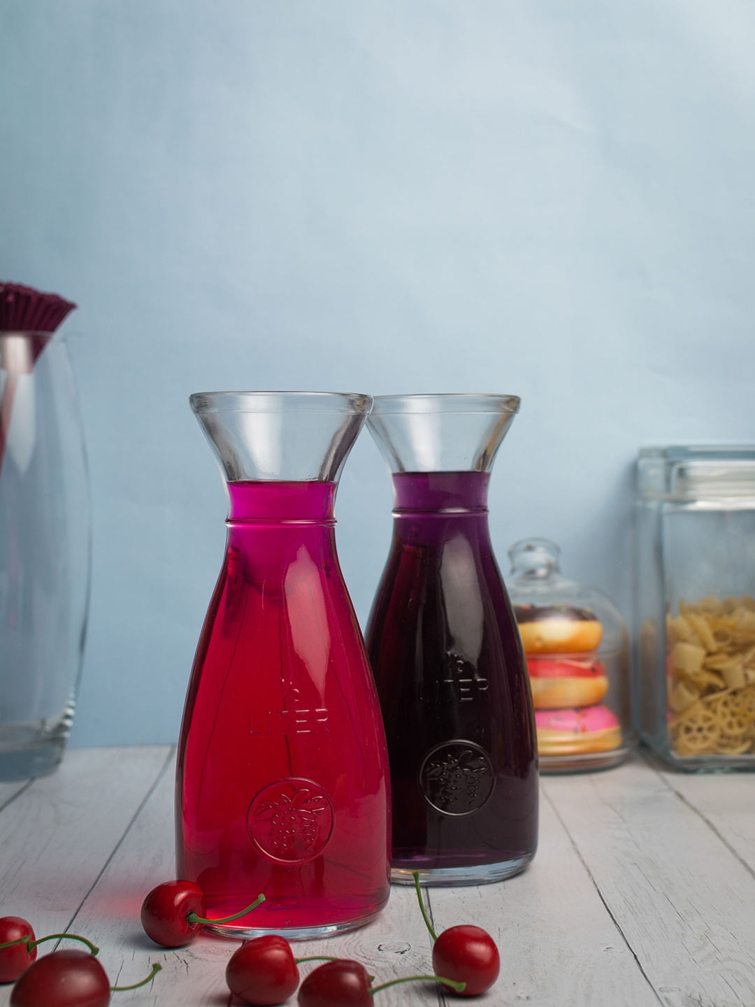

Pasabahce Set of 2 Transparent Carafe 250ml each