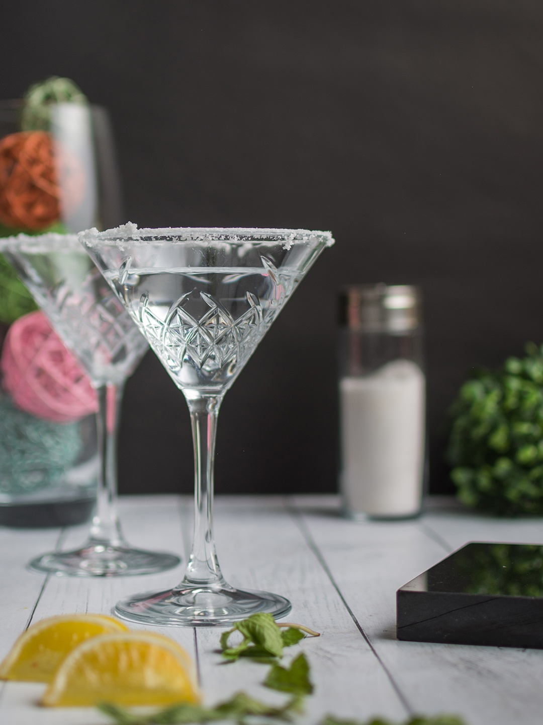 

Pasabahce Set of 4 Transparent Martini Glasses 230ml each