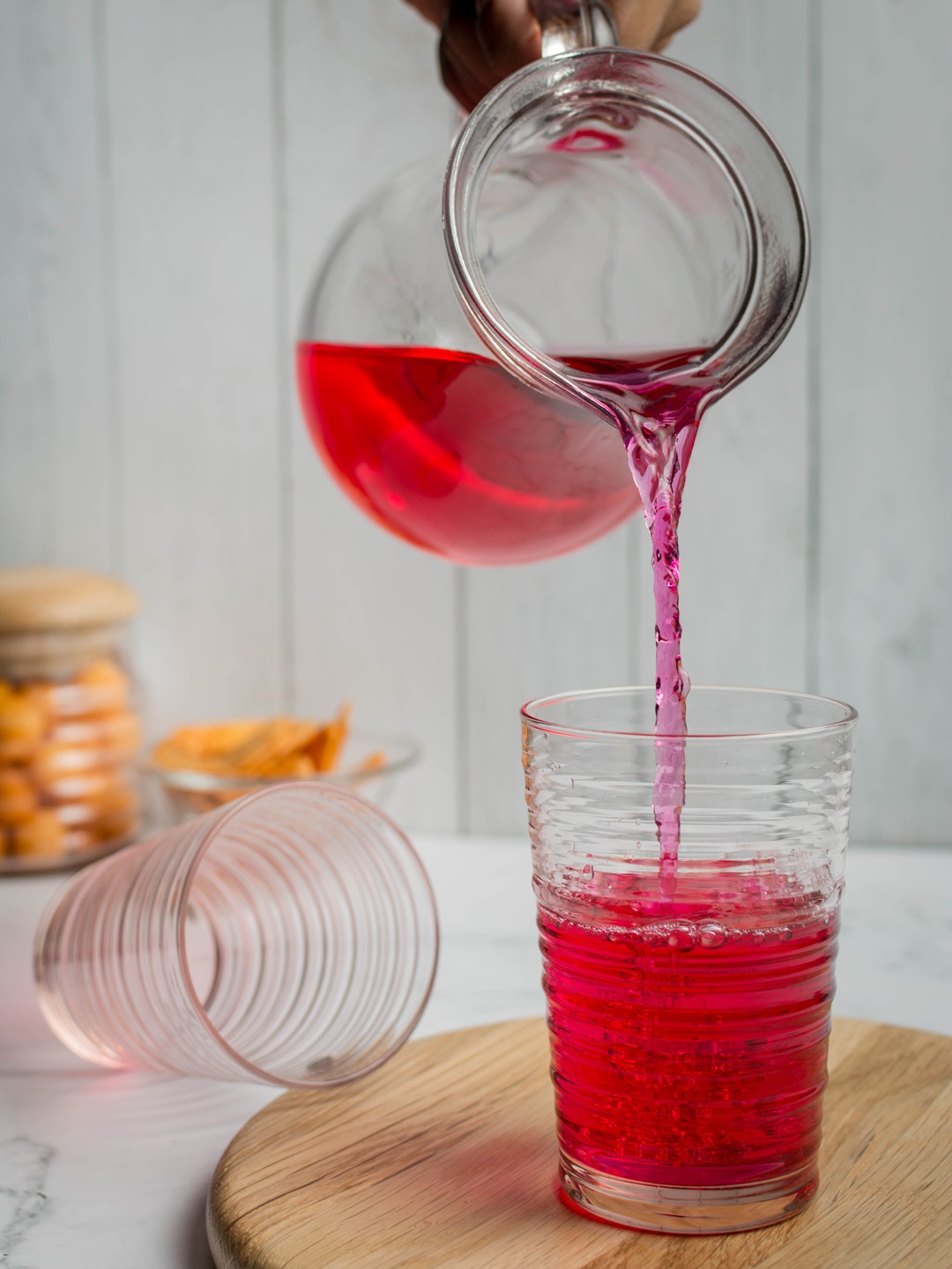 

Pasabahce Set of 6 Pink Tumblers 290 ml Each