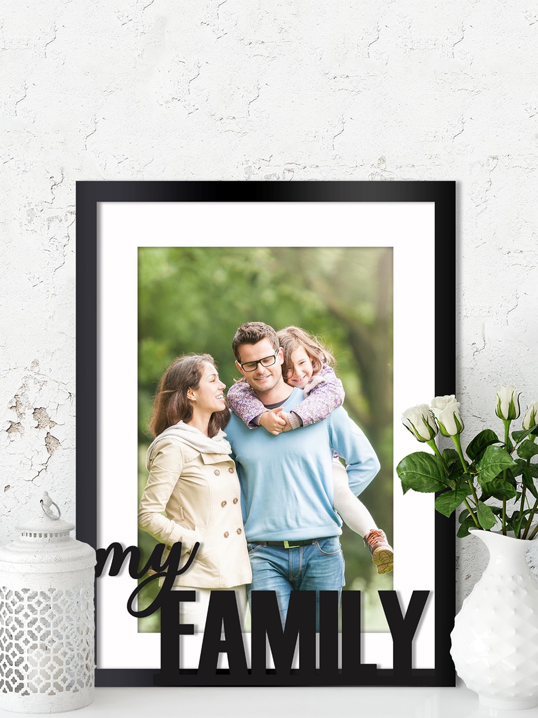 

Art Street Black Solid Wall Photo Frames
